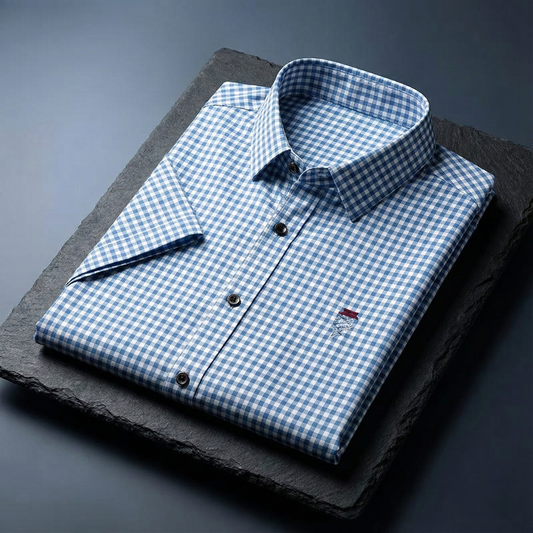 Ethereal Grid Luxe Shirt