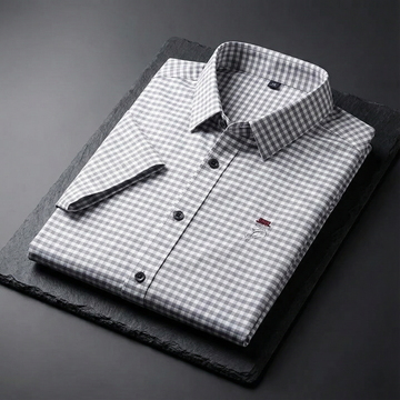 Ethereal Grid Luxe Shirt